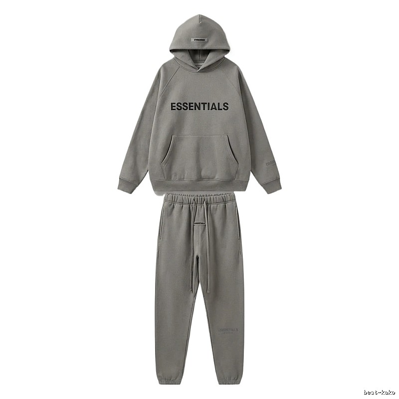 ESSENTIALS grey casual suit
