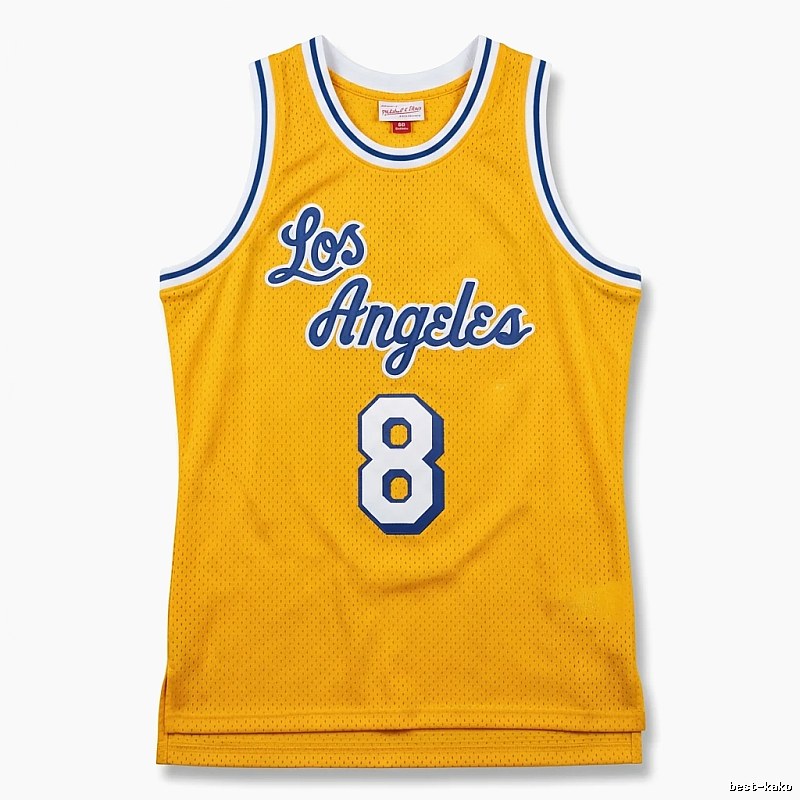 Kobe Lakers retro yellow vest