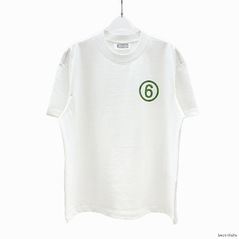 Maison Margiela MM6 Minimalist Style White T-Shirt