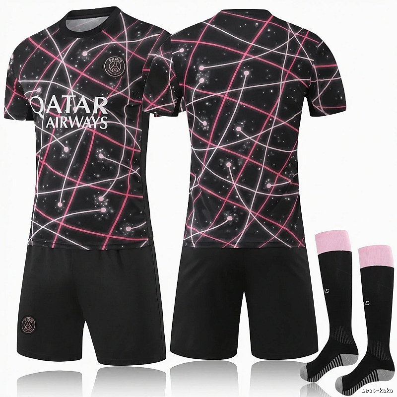 PSG Starry Sky Style Black Jersey