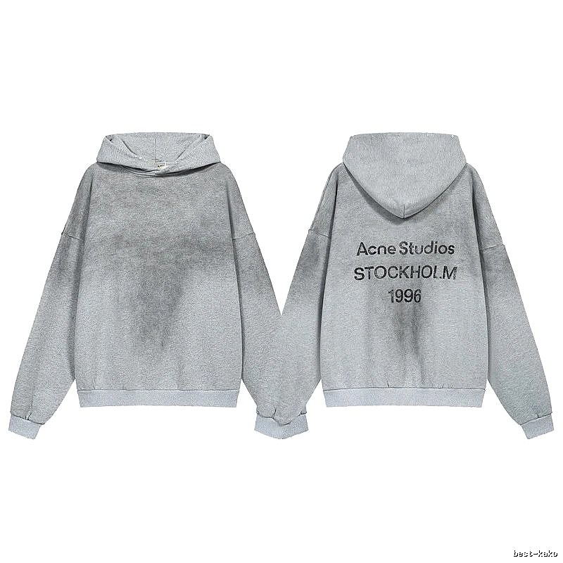 Acne Studios Casual Stockholm hoodie Dark Acne Studios for Streetwear Looks