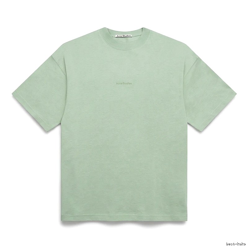 Acne Studios minimalist style light green T-shirt