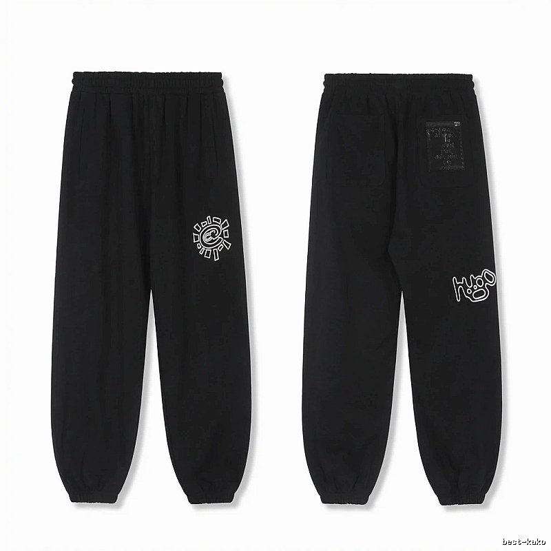 ADWYSD Printed Trendy Black Pants