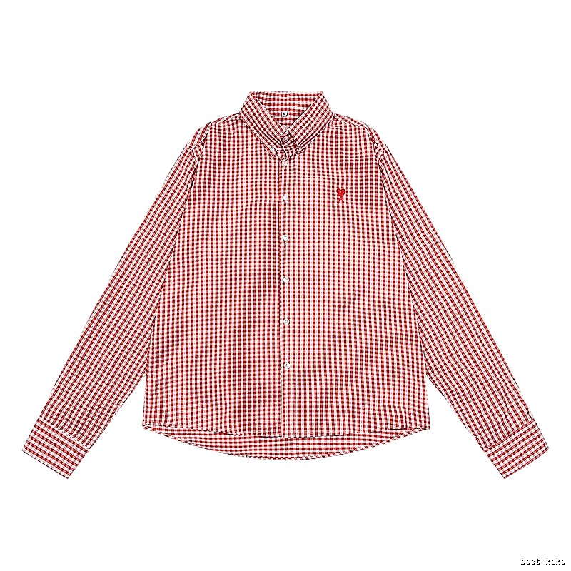 AMI checkered retro-style shirt