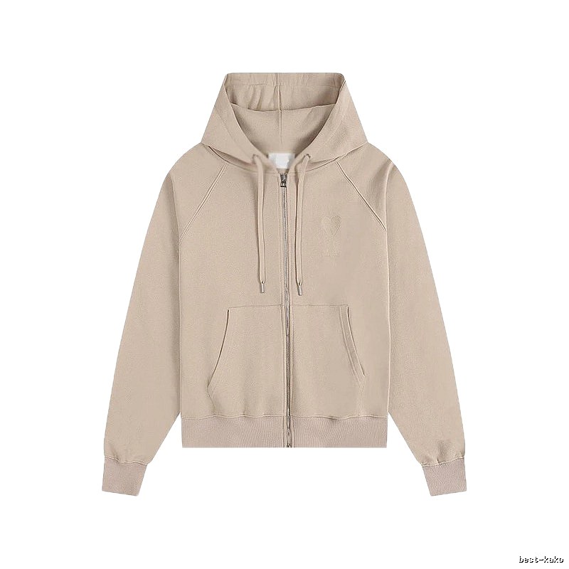 AMI Extremely Complex Style Beige Hoodie