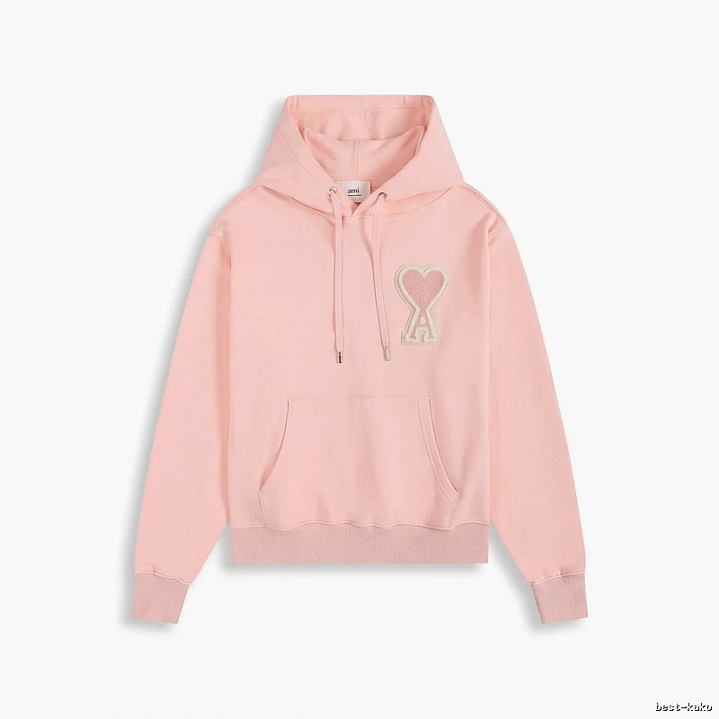 AMI Love Pink Hoodie