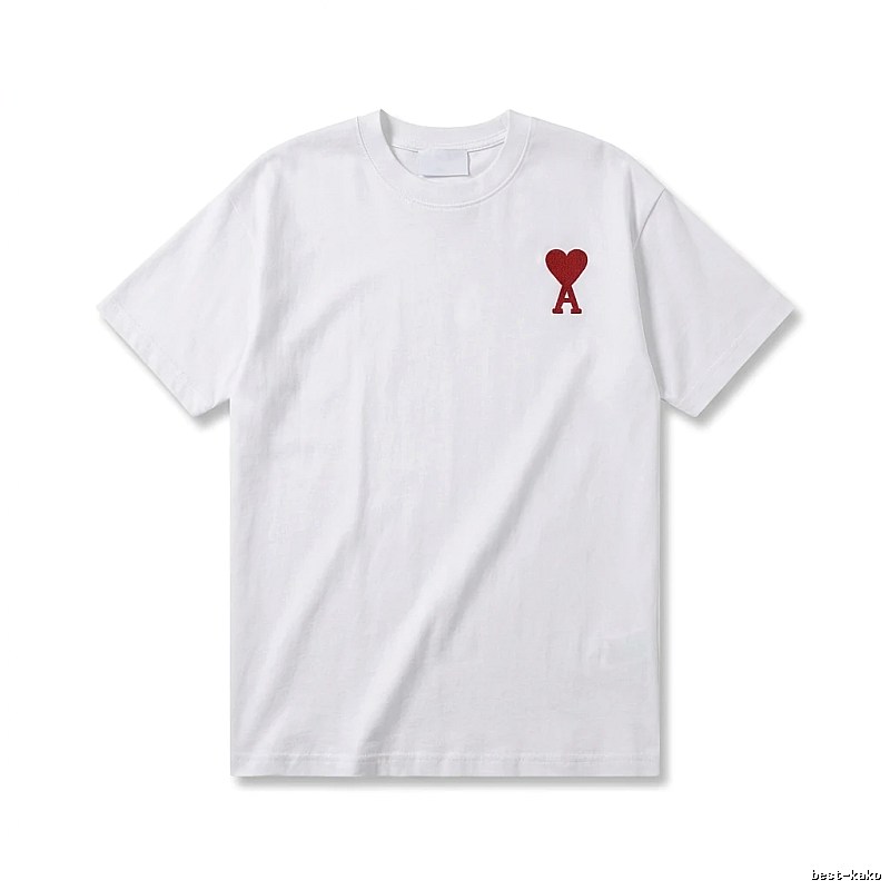 AMI minimalist style white T-shirt