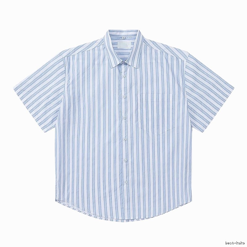 AMI Stripe Minimalist Style Shirt