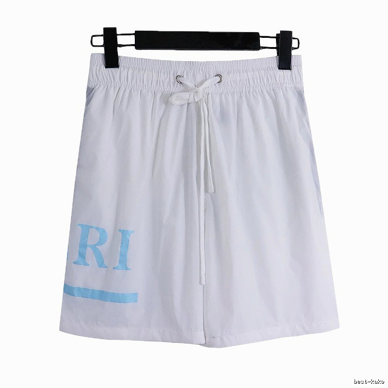 AMIRI Letter Print High Street Style White Shorts