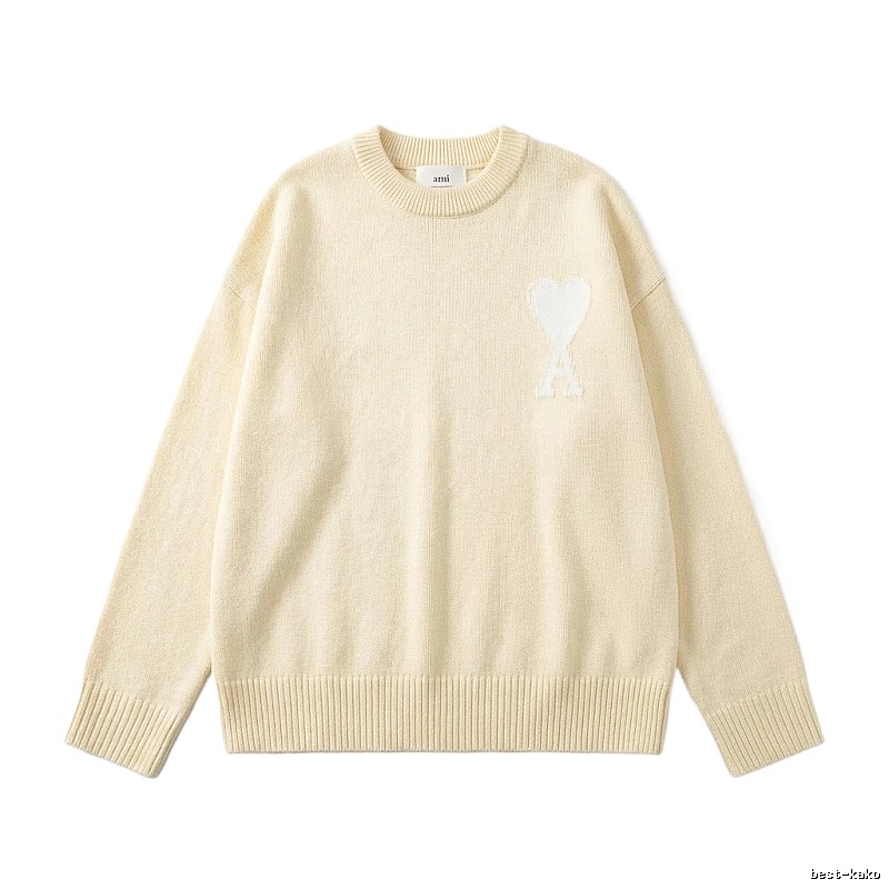 AMIRI Love Style Off-white Sweater