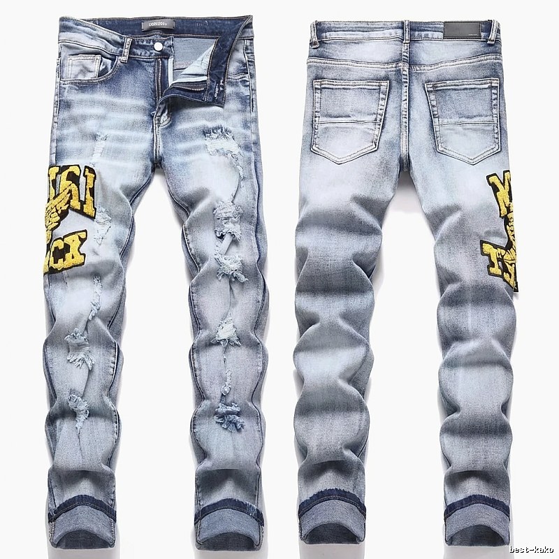 AMIRI ripped trendy jeans