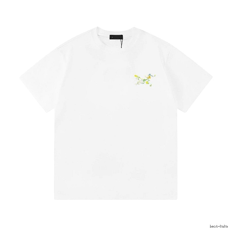 Arc'teryx Floral Print Outdoor Style White T-Shirt