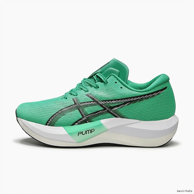 ASICS Racing Style fluorescent green running shoes