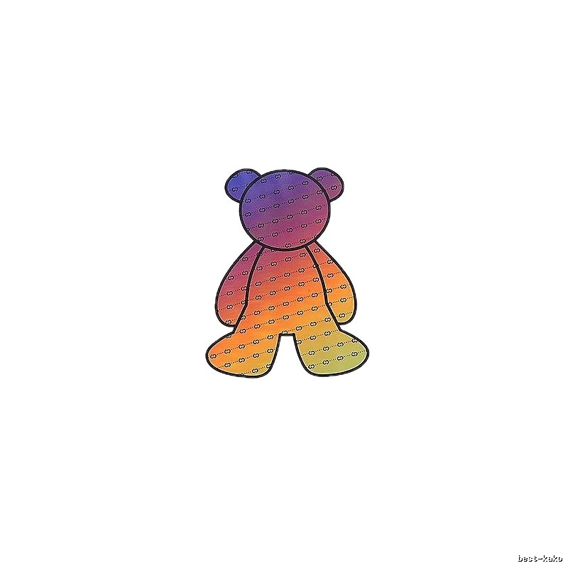 Balenciaga Gradient Bear White T-shirt