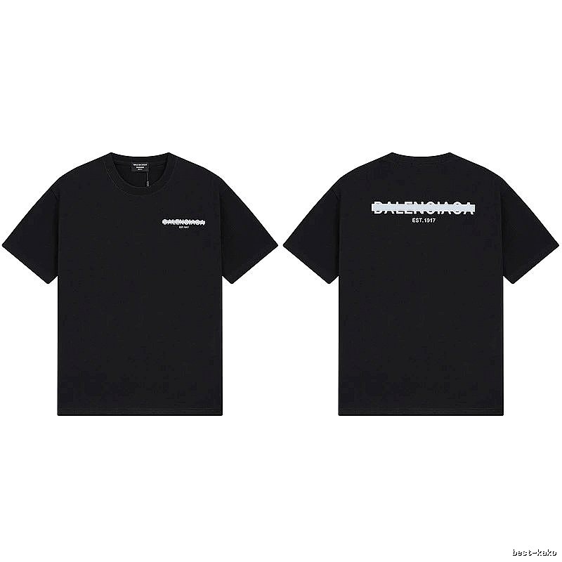 Balenciaga minimalist black T-shirt
