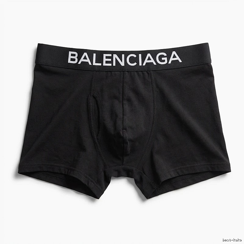 Balenciaga minimalist style black underwear