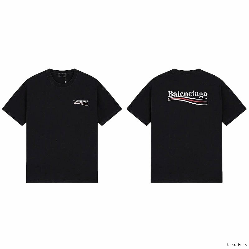 Balenciaga simple black short-sleeve