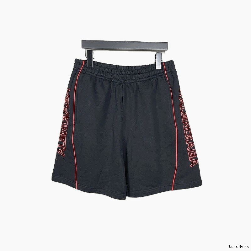 Balenciaga sporty black shorts