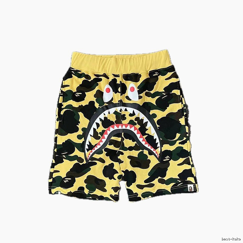 Bape Shark Camouflage Shorts