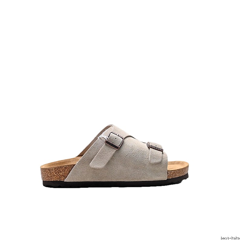 Birkenstock Classic Casual Sand-colored Slides