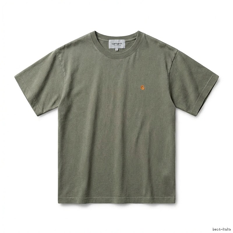 Carhartt basic retro style olive green T-shirt