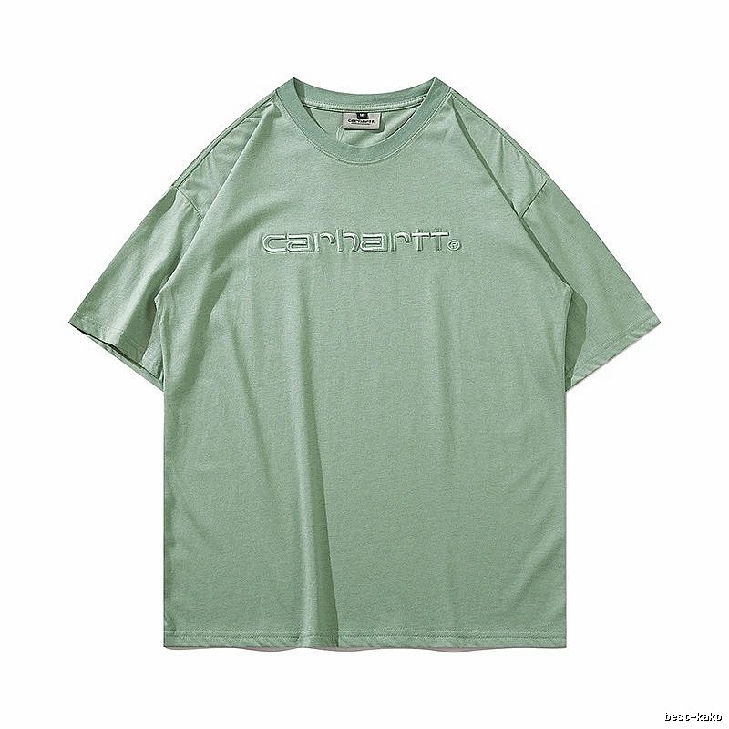 Carhartt Travel Logo T-shirt Light Blue Subtle with Modern Look
