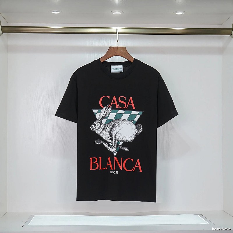 Casablanca sporty black T-shirt