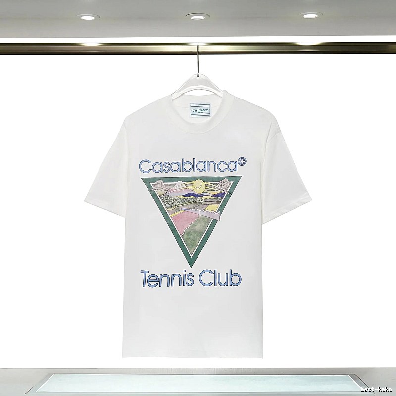 Casablanca Tennis Club Wind White T-shirt