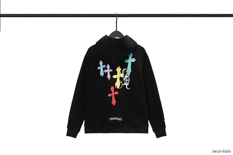 Chrome Hearts 2089-57 Black Cross Graphic Hoodie Bold Graphic