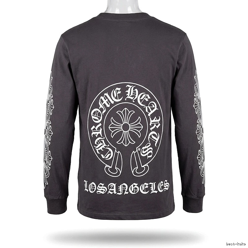 Chrome Hearts Print Dark Style Long-sleeve
