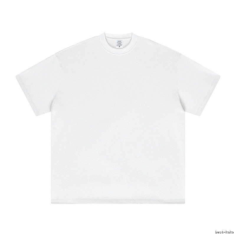 Classic Plain white T-shirt Minimal White Short for Daily Styling