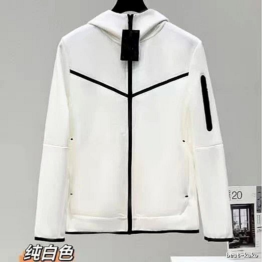Classic White zip hoodie White Full Zip for Daily Styling