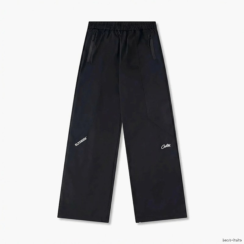 Corteiz Elite Series Trendy and Cool Style Black Long Pants