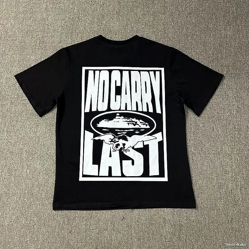 Corteiz Streetwear Logo T-shirt Black Corteiz with Logo Accent