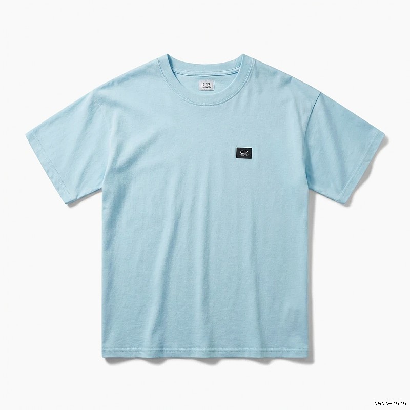 C.P. basic simple style light blue T-shirt