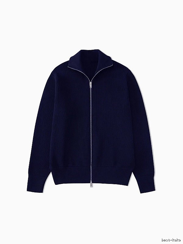 Daily Zip jacket Black Minimalist Full for City Outfits