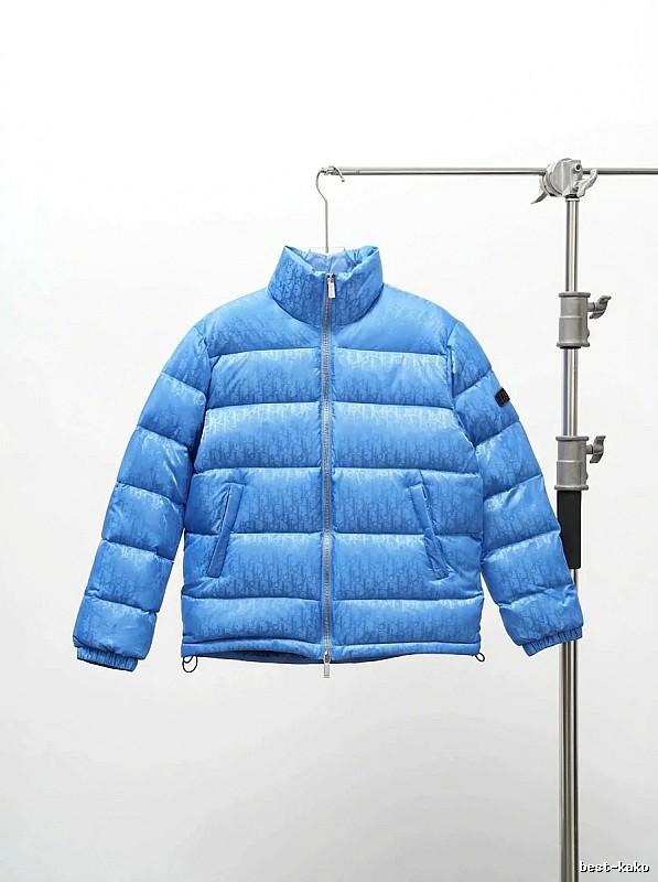 Dior down jacket fashion style blue