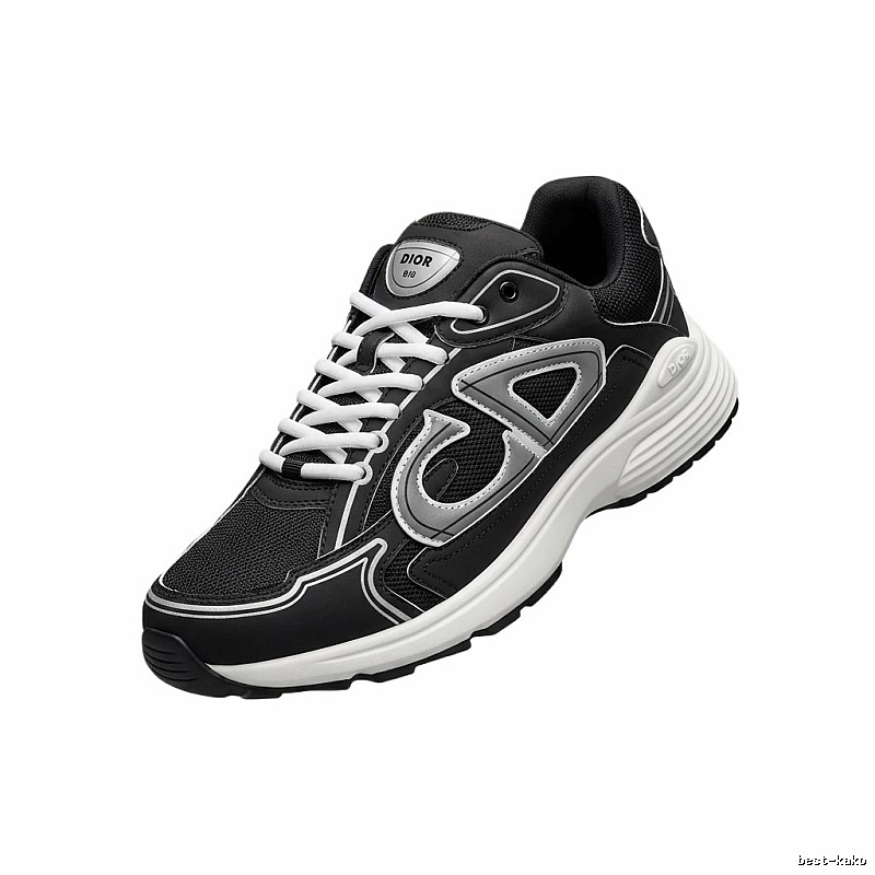 Dior retro black and grey sports shoes