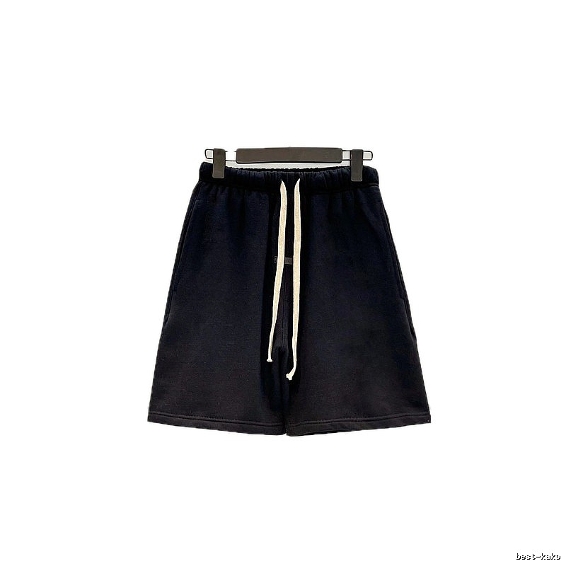 ESSENTIALS Basic Black Shorts