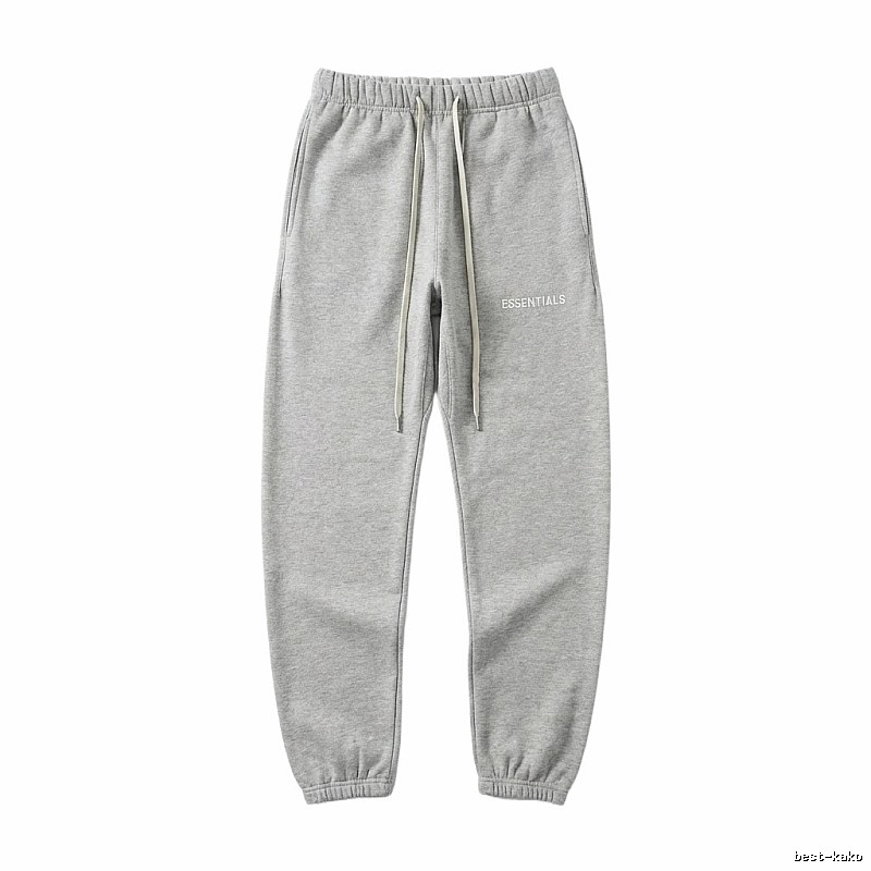 ESSENTIALS Basic Casual Grey Sweatpants