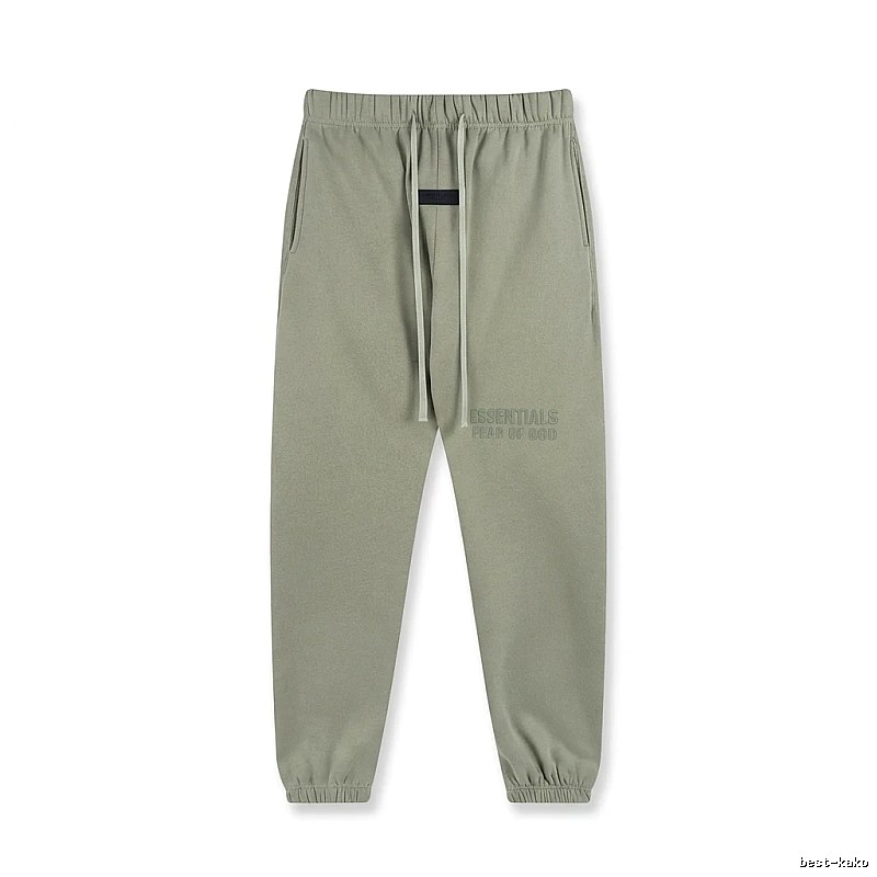 ESSENTIALS Basic Casual Khaki Pants