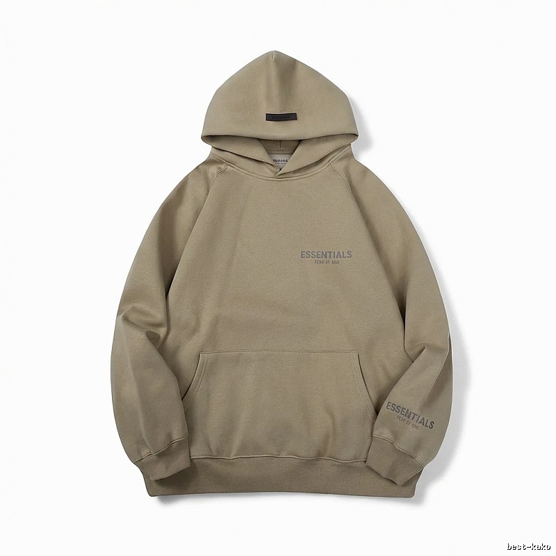 ESSENTIALS Basic Khaki Sweatshirt