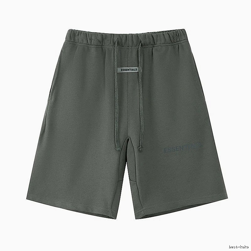 ESSENTIALS casual style dark grey shorts