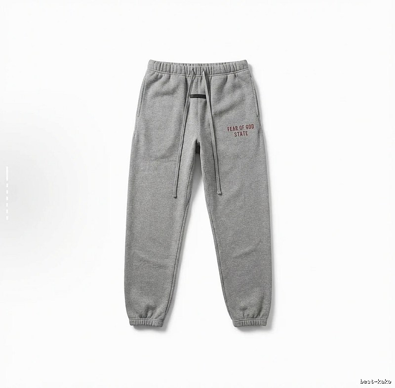 ESSENTIALS casual style grey sweatpants