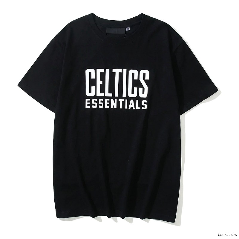 ESSENTIALS minimalist style black T-shirt
