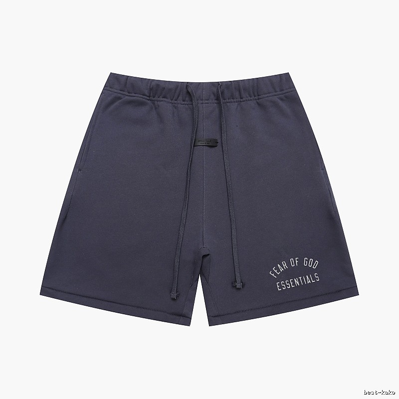 ESSENTIALS minimalist style dark gray shorts