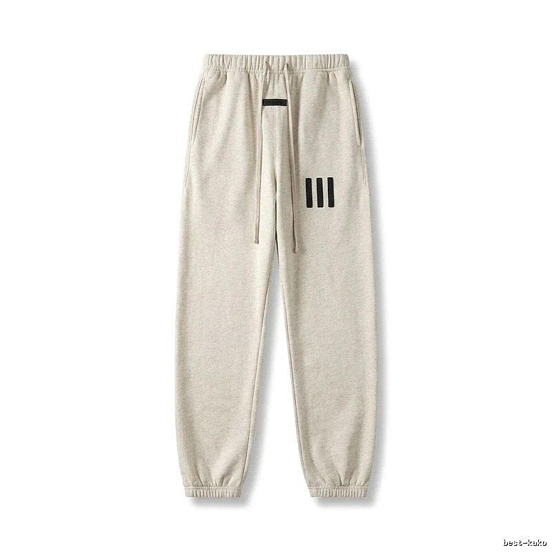 ESSENTIALS minimalist style light gray sweatpants