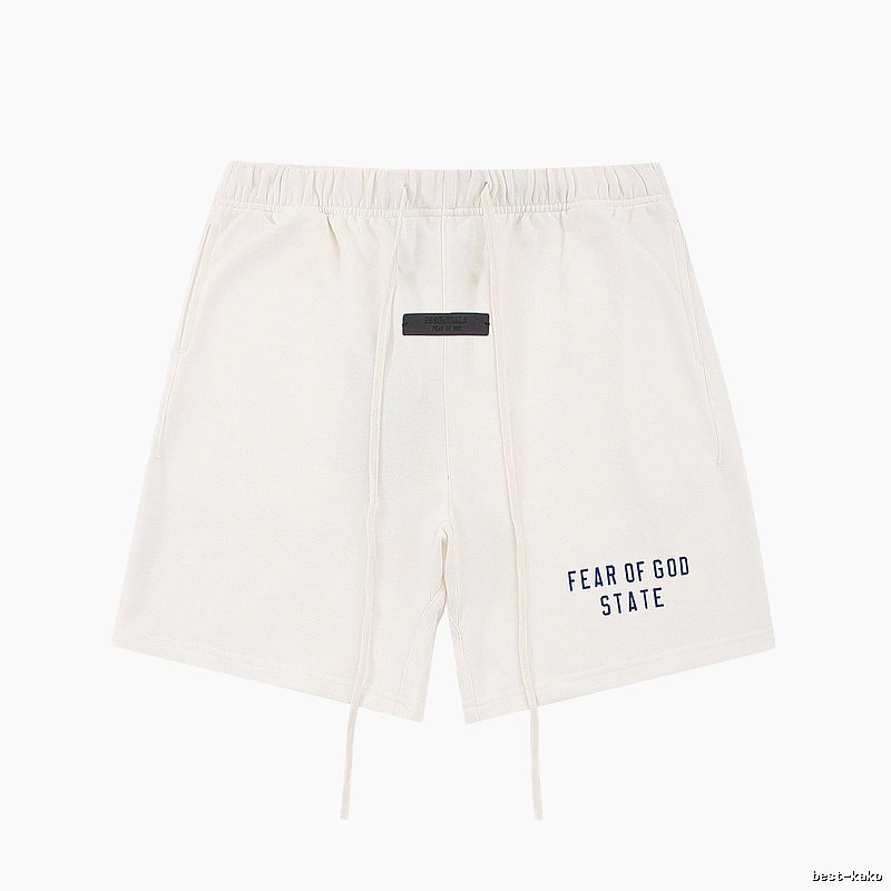 ESSENTIALS minimalist style white shorts