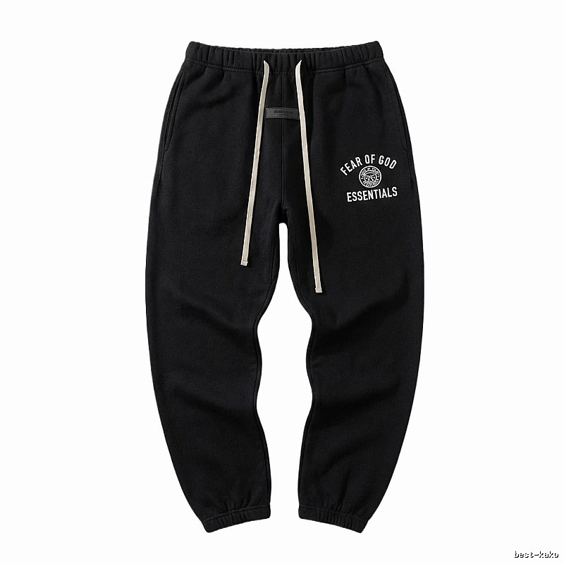 ESSENTIALS simple style black sweatpants