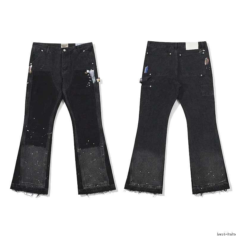 Gallery Dept Graffiti Style Black Jeans
